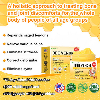 🌟🔥Bearnica™ 𝐁𝐞𝐞 𝐕𝐞𝐧𝐨𝐦 𝐀𝐝𝐯𝐚𝐧𝐜𝐞𝐝 𝐉𝐨𝐢𝐧𝐭 𝐚𝐧𝐝 𝐁𝐨𝐧𝐞 𝐓𝐡𝐞𝐫𝐚𝐩𝐲 𝐂𝐫𝐞𝐚𝐦 (𝐍𝐞𝐰 𝐙𝐞𝐚𝐥𝐚𝐧𝐝 𝐁𝐞𝐞 𝐄𝐱𝐭𝐫𝐚𝐜𝐭 - 𝐒𝐩𝐞𝐜𝐢𝐚𝐥𝐢𝐳𝐞𝐬 𝐢𝐧 𝐎𝐫𝐭𝐡𝐨𝐩𝐞𝐝𝐢𝐜 𝐃𝐢𝐬𝐞𝐚𝐬𝐞𝐬 𝐚𝐧𝐝 𝐀𝐫𝐭𝐡𝐫𝐢𝐭𝐢𝐬 𝐏𝐚𝐢𝐧)